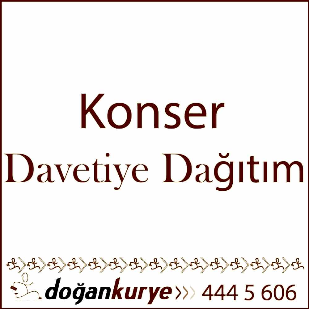 Konser Davetiye Da��t�m