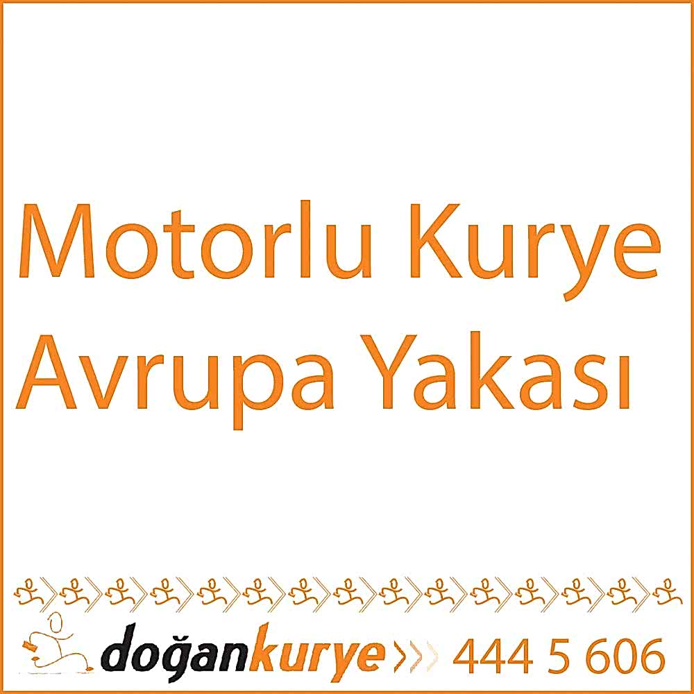 Motorlu kurye Avrupa yakas�