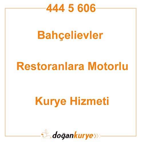 Bah�elievler Restoranlara Motorlu Kurye Kiralama
