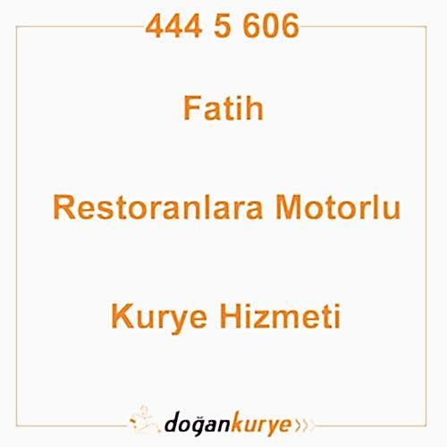 Fatih Restoranlara Motorlu Kurye Kiralama