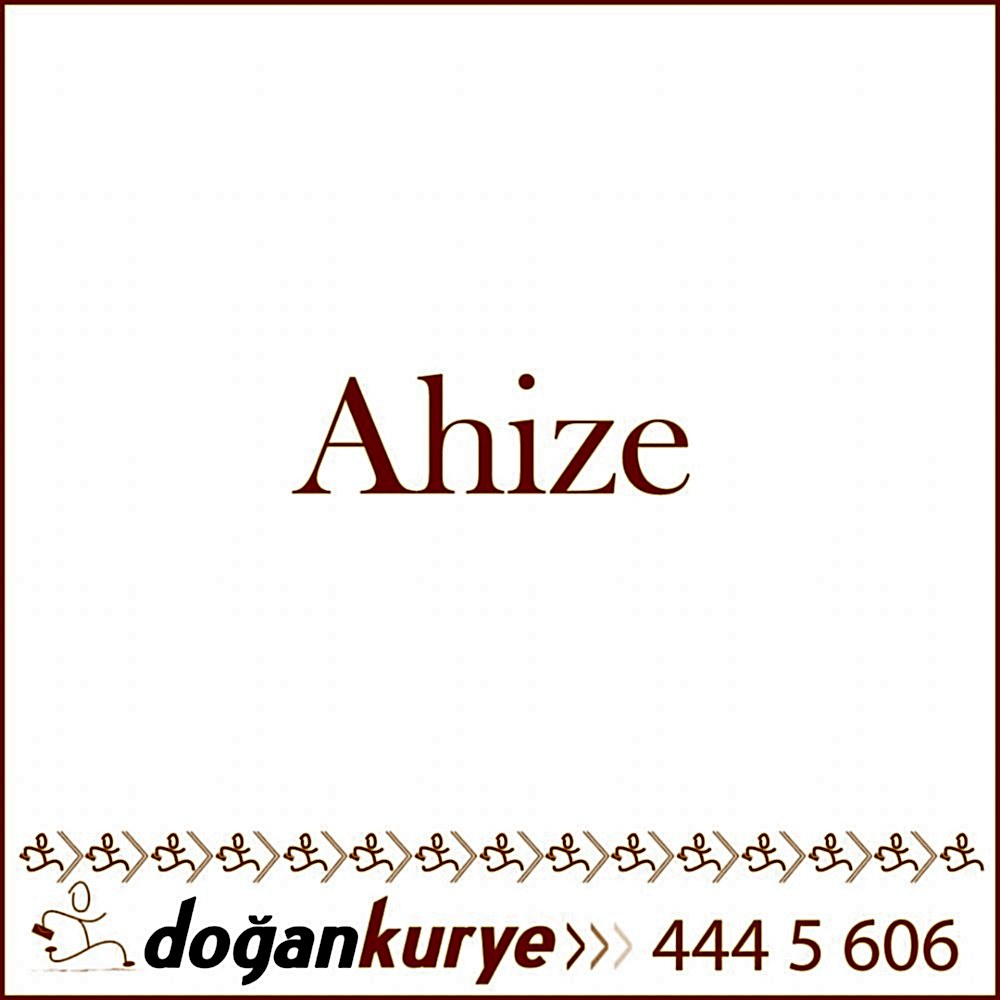 Ahize Kurye Hizmeti