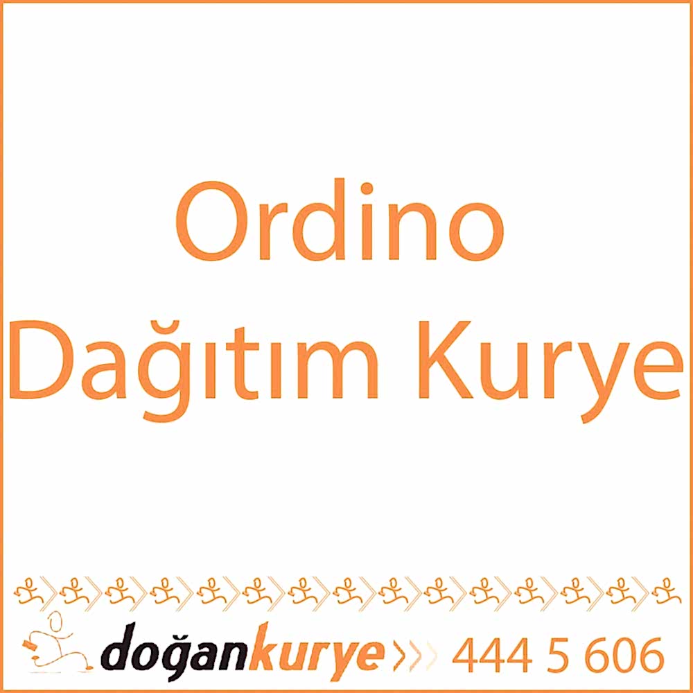 Ordino da��t�m kurye